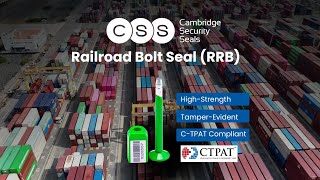 Railroad Bolt Seal by Cambridge Security Seals
