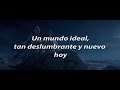 Aladdin 2019 | Un mundo ideal - letra (latino)