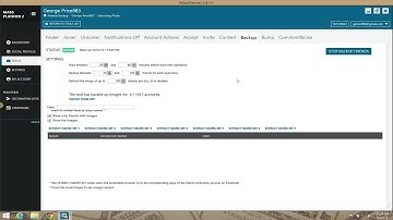 Mass Planner - Facebook Friends Backup Module