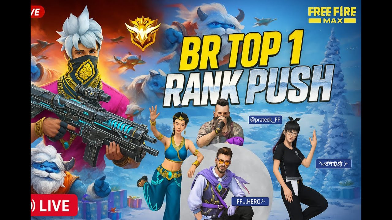Br RANK Squad Full Rush Gameplay 🤯 - YouTube