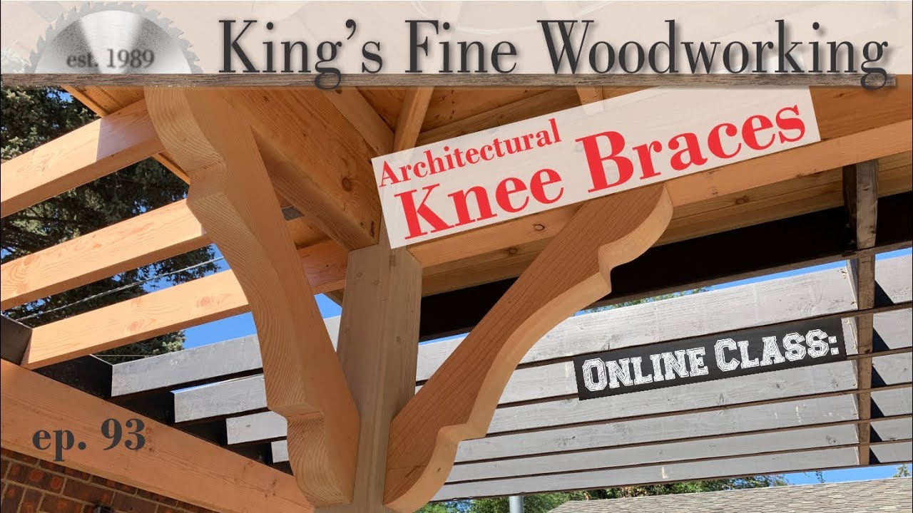 Diy Wooden Architectural Knee Braces