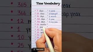 Synonym English words with regard to time and date - ពេល ខែ ឆ្នាំ! ពាក្យមានន័យស្នើក្នុងភាសាអង់គ្លេស។
