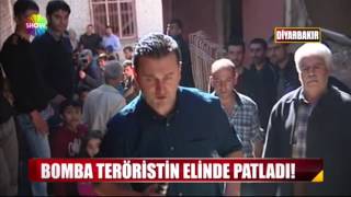 Bomba Teröristin Elinde Patladı