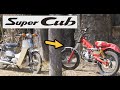 1万円で買ったスーパーカブを1ヶ月でカスタムして最強のオフロードバイクを作った。