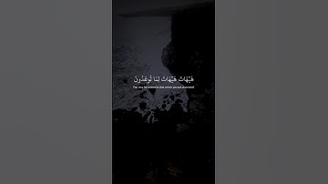 ياسر الدوسري سورة المؤمنون