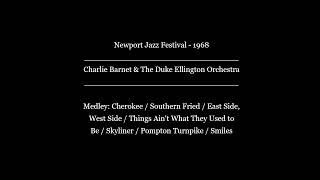 1968 - Charlie Barnet & The Duke Ellington Orchestra - Medley