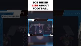 Joe Biden Lies About Football