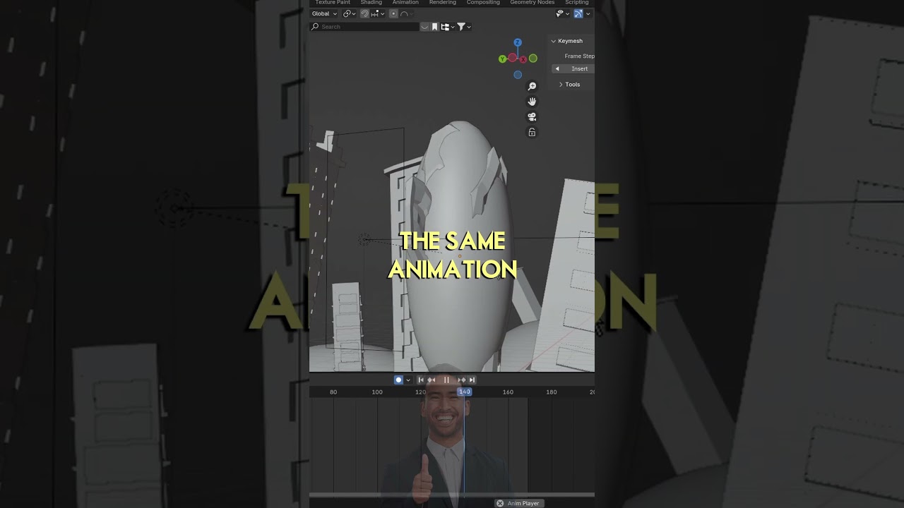 Link Animation Data In #blender