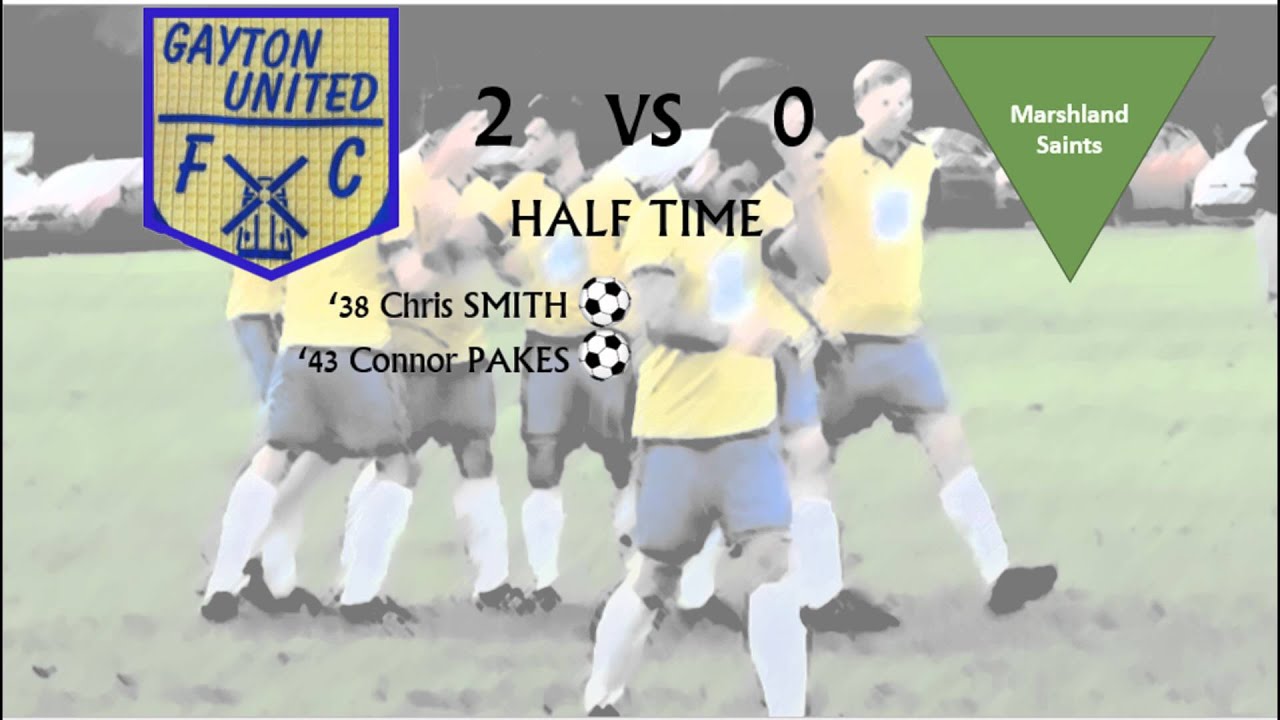 Gayton United Reserves vs Marshland Saints 16/1/2016