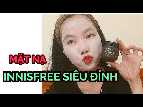 Hàng Innisfree có tốt ? Thử nghiệm mặt nạ innisfree super Volcanic Pore Clay Mask 2X siêu đỉnh 😍