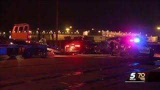 3 in custody after high-speed chase ends in crash in Norman