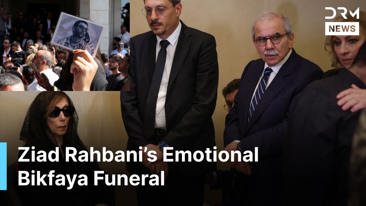 WATCH:  Funeral of Lebanese Composer & Musician Ziad Rahbani in Bikfaya | AA1G