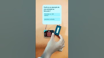 Microbit en acción, descubre como funcionan las entradas 🤖 #microbit #algoritmo #aulasteam #robotic