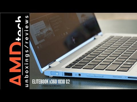 HP EliteBook x360 1030 G2 Unboxing & Review: A Great Convertible Laptop for Work and Play