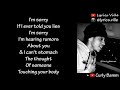 Curly bamm  im sorry lyrics