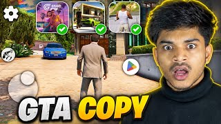 Top 5 GTA Copy Games For Android 😱🔥 | Open World Games Like GTA 5 | Best GTA Clone Games 2026