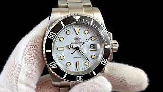 Addiesdive "MY-H3DQZ" 200M Diver's Watch - White Dial | Unboxing & Quick Look
