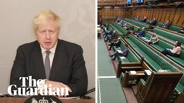 Boris Johnson’s audio fails during coronavirus lockdown debate