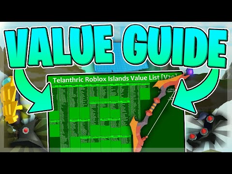 roblox islands value list price guide for selling buying items pro game guides