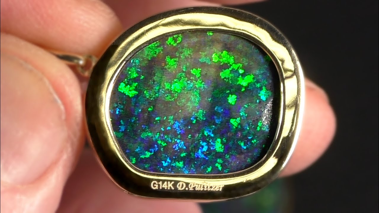 AMAZING Matrix Opal Gemstone Pendants!