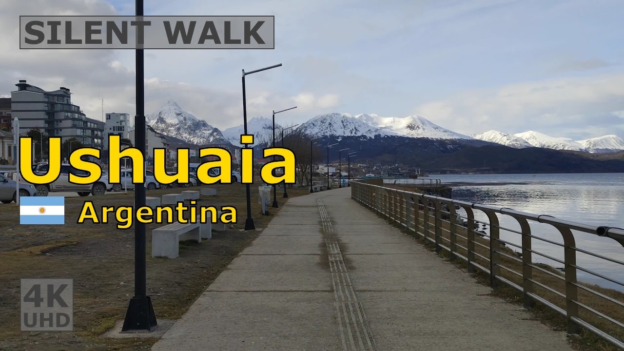 🇦🇷 Ushuaia, Argentina, August 2023 | Silent city walk | 