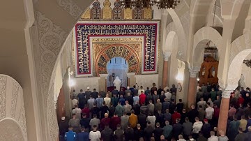 تلاوة بياتية جميلة | تراويح الليلة الثامنة 1444 | أواخر الأنعام وأوائل الأعراف | حسام خوجة