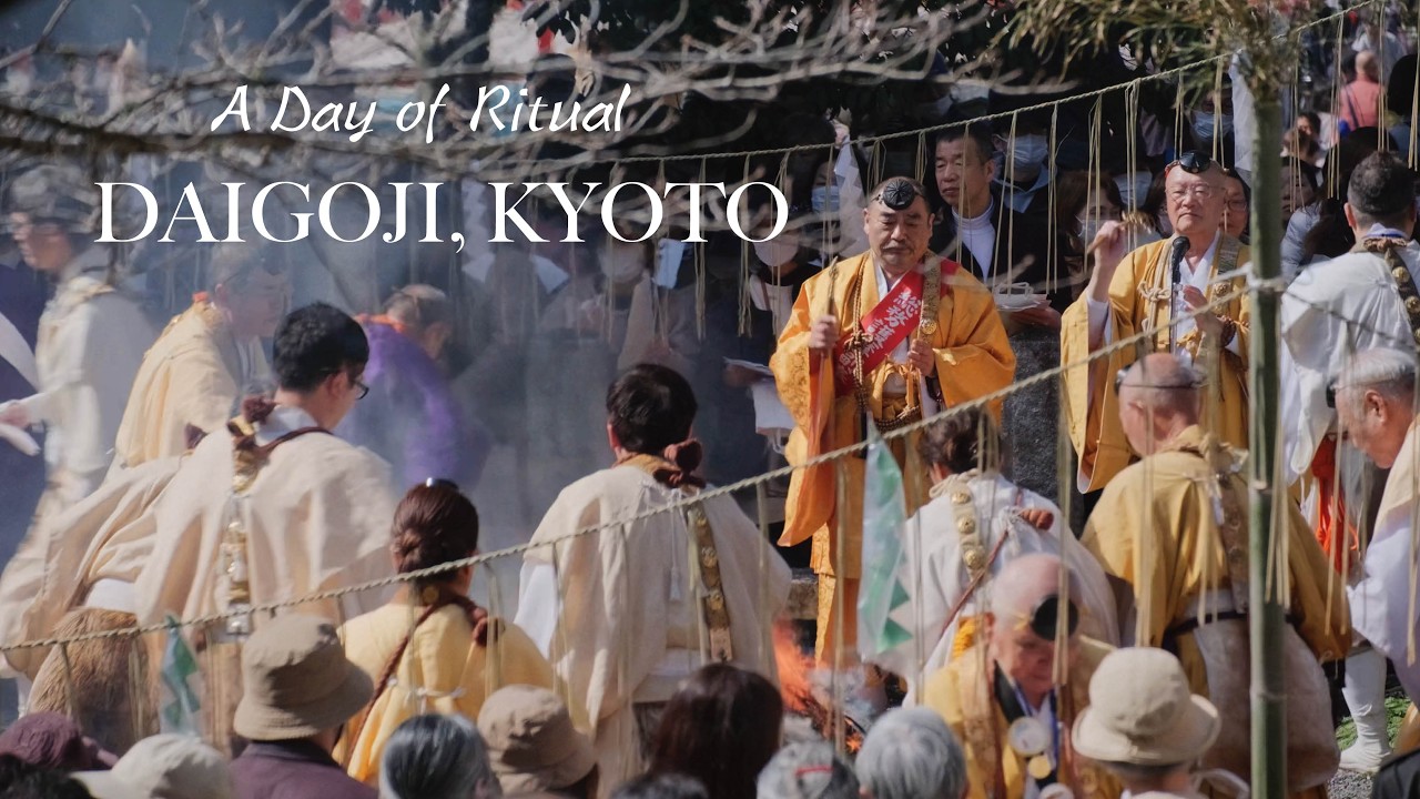 A Day of Rituals at a Japanese Temple (Daigoji, Kyoto)