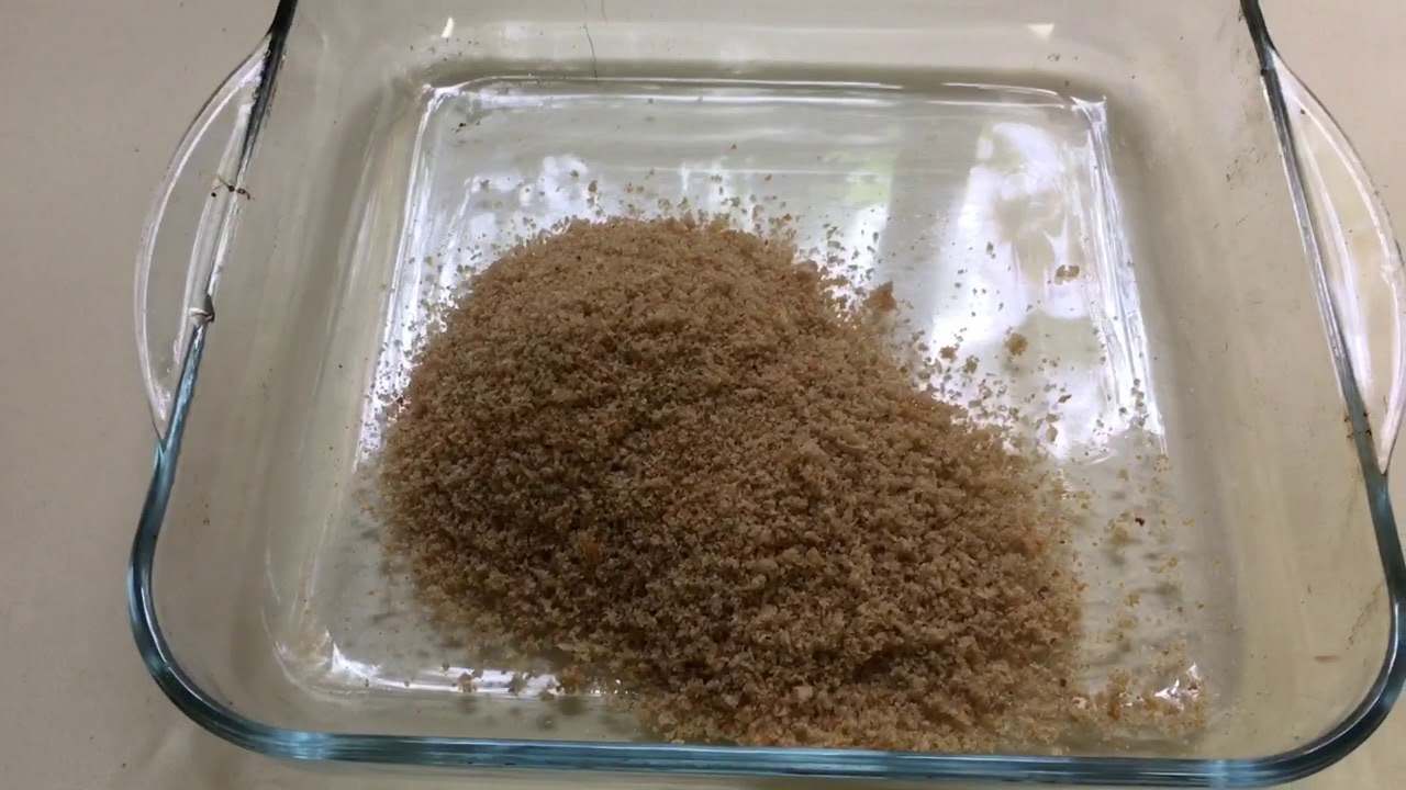 Reduce Food Waste - Make Breadcrumbs - YouTube