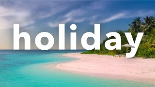 [No Copyright Background Music] Tropical Positive Holiday | Take It Slow by Luke Bergs &amp; AgusAlvarez
