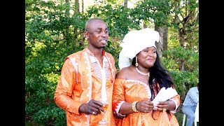 BLOIS LE MARIAGE COUTUMIER DE CLARCHELL ET EUGENE MVOUAMA