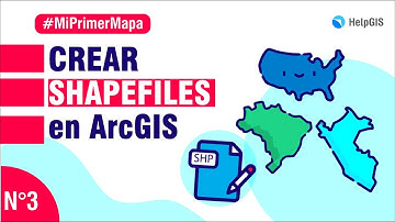 🧐 Cómo CREAR SHAPEFILE (PUNTO - LÍNEA - POLÍGONO) en ArcGIS #03 🌏