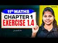11th Maths | Chapter 1 Exercise 1.4 Explained | TN State Board | Janasruthi Ma'am