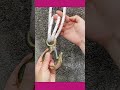 Strong and reliable hook knot you can tie in seconds #lifehacks #knotskills #ropework #DIYtips