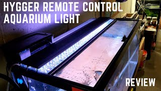 THE HYGGER REMOTE CONTROL LED AQUARIUM LIGHT - (GREAT BUDGET LIGHT) by Sydney's Angels and Bennett's Rainbows 3,505 views 1 year ago 3 minutes, 27 seconds