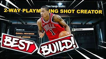 NBA2K21 BEST BUILD | 2-WAY PLAYMAKING SHOT CREATOR