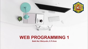 Web Programming Pertemuan ke 6