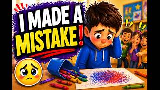 Oops! I Made a Mistake 😳 | Social Story for Kids
