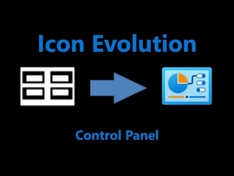 Russia Man's Windows Icon Evolution Series - Control Panel - Episode 13
