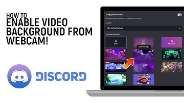 How to Enable Video Background For Webcam on Discord [easy]