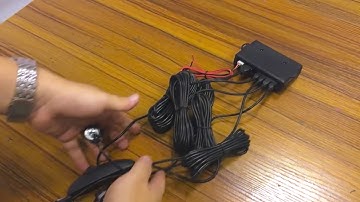 Car Parking Sensors Backup Radar Led 7 Colors Reversing Radar Car Parking System Backup Monitor