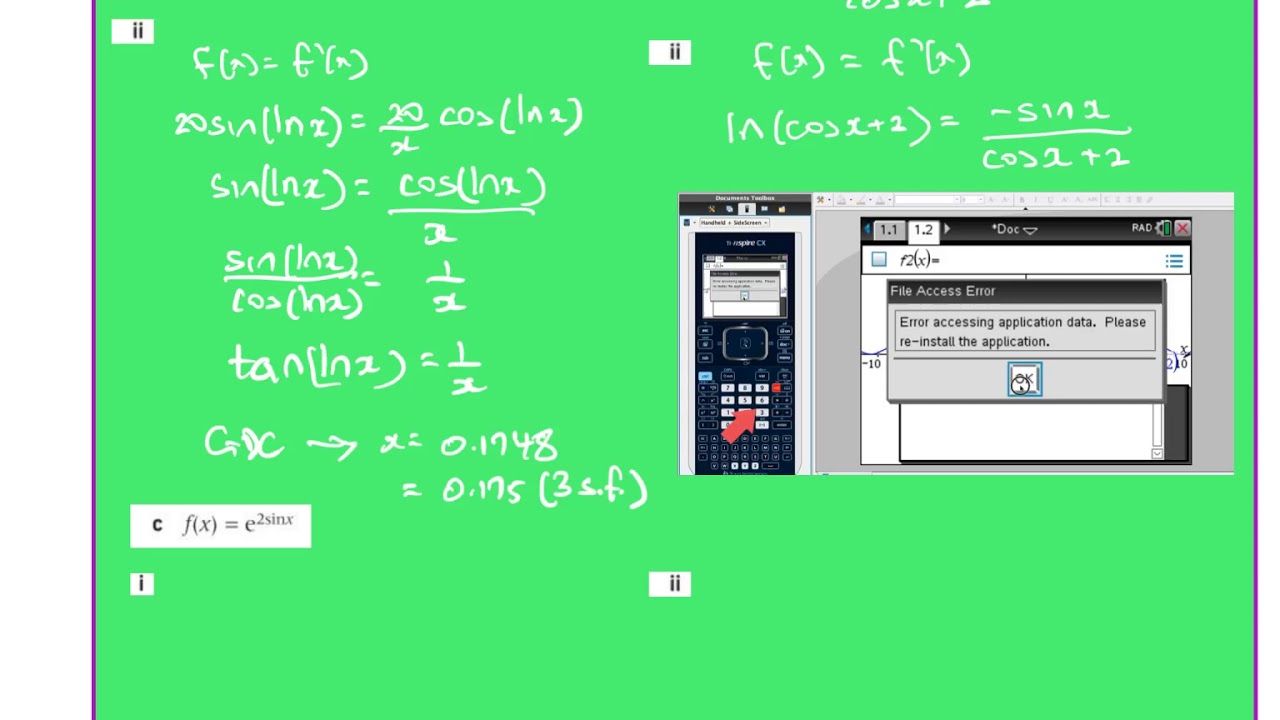 Derivatives Of E x And Ln X YouTube Derivatives of e x and ln x youtube