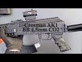 Ak1 crosman full auto test crosman airgun fullauto