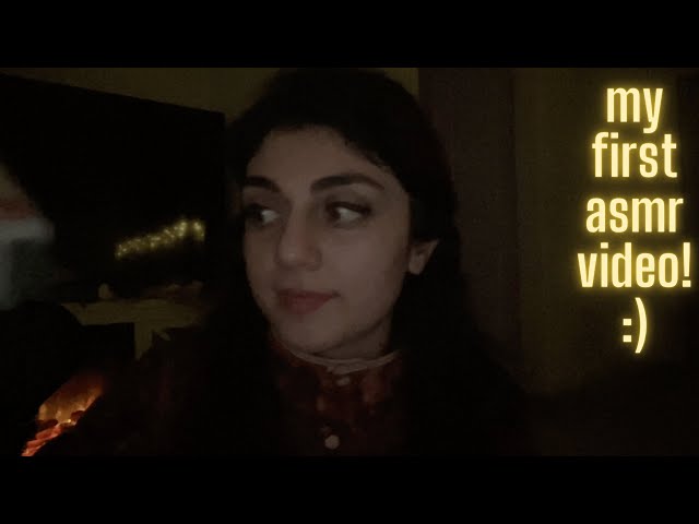 My first ASMR video as a long time listener :)