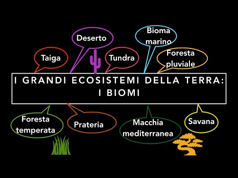 I biomi - Flora e fauna dei grandi ecosistemi terrestri