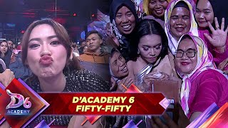 Denada-Happy Asmara Rebutan Oleh-Oleh Dari Pendukung Maharani (Serang) | D' Academy 6 Fifty Fifty