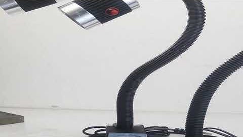 Led CNC Machine Tool Work Lamp Lathe long Gooseneck Workshop Working Lights Magnetic / Screw Base Su