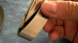 Coltello MCUSTA AOI Kamon Series Folder Money Clip Knife