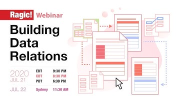 Ragic Webinar: Building Data Relations
