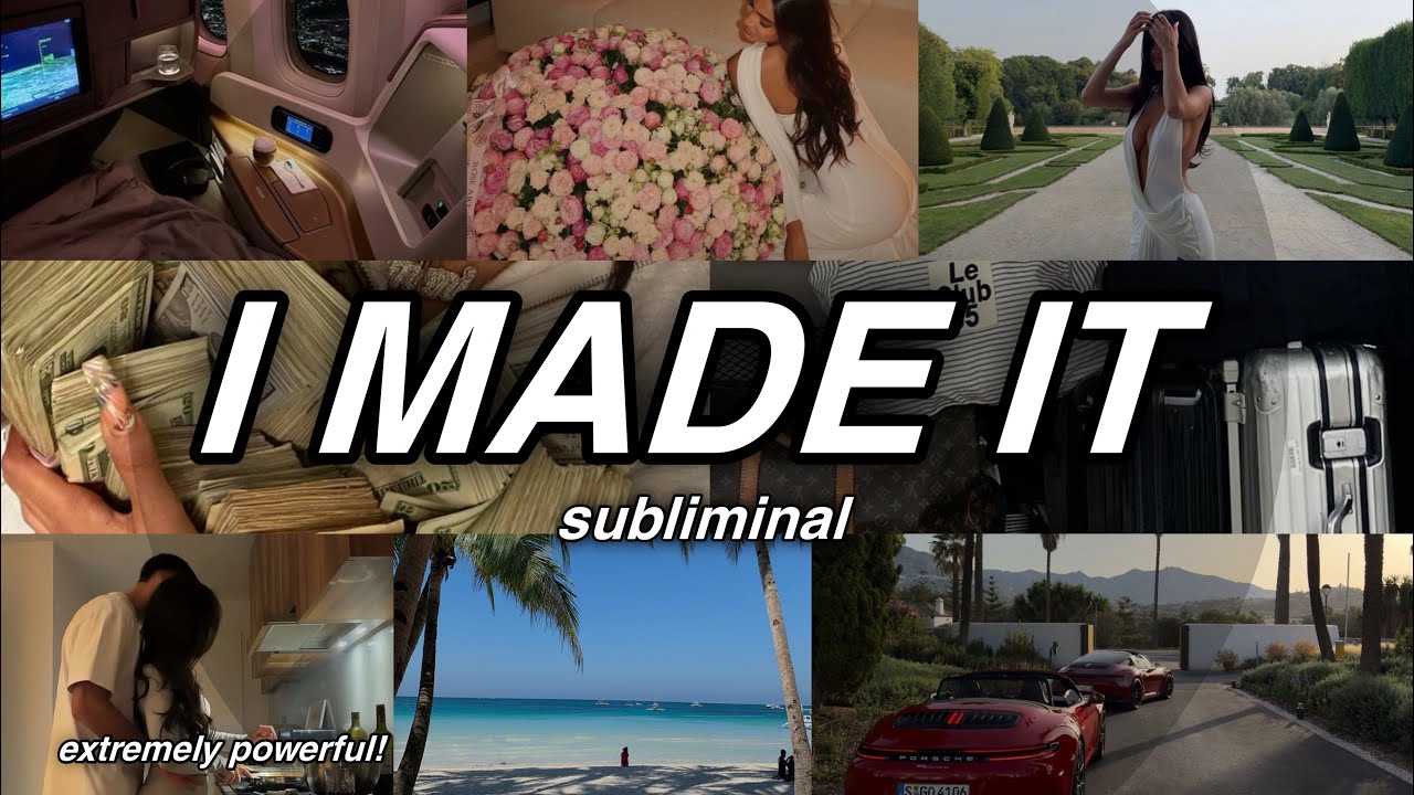 I MADE IT! SUBLIMINAL Dreamlife ALL IN ONE 💌✨(Do not use this while you're Driving!!)