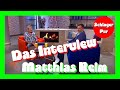Capture de la vidéo Interview Mit Matthias Reim Über Sein Neues Album "Matthias" 2022